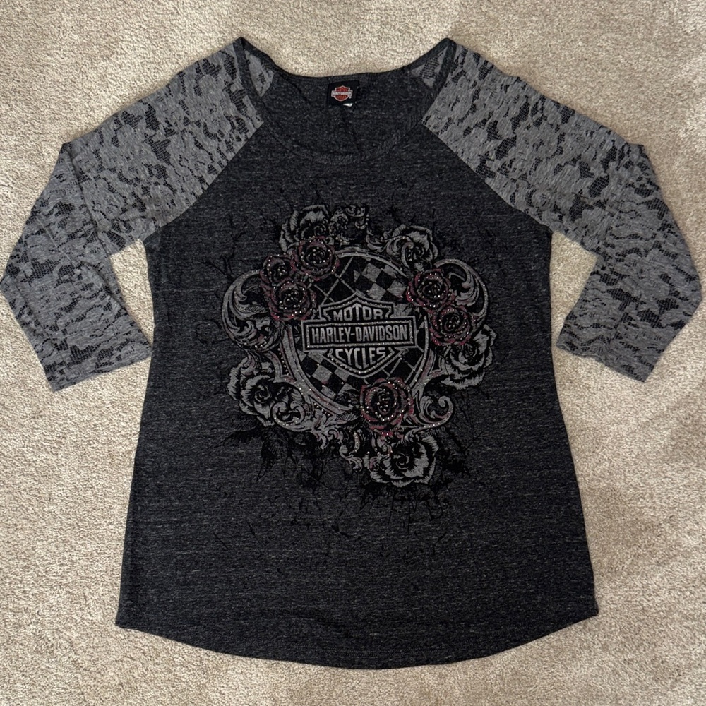 Women’s Harley Davidson Steel City 3/4 Sleeve